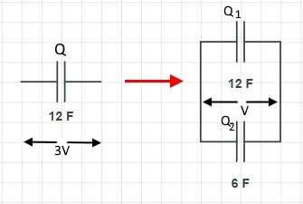 capacitors connection questions
