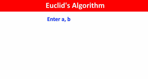 euclid's algorithm
