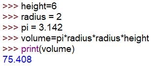 Python interative mode